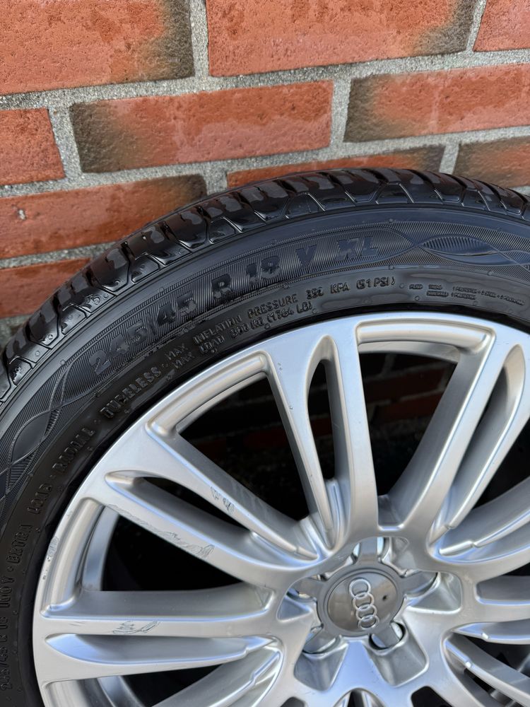 Felgi 18 245/45/18 z oponami letnimi 112x5 Audi Volkswagen Audi Skoda