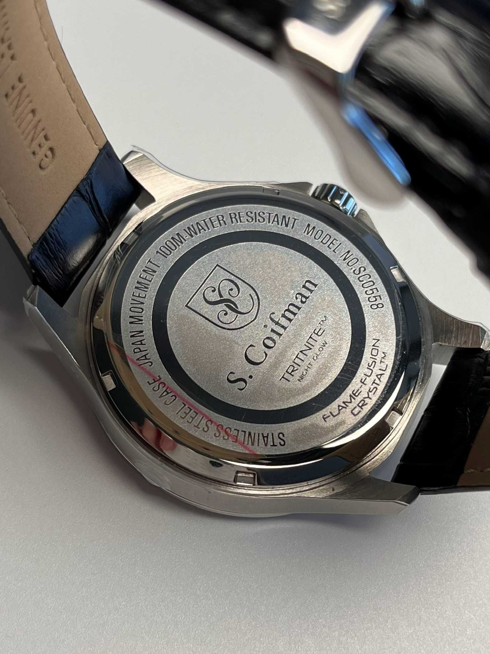годинник S. Coifman Heritage, класичні інвікта, часы койфман Ø43мм