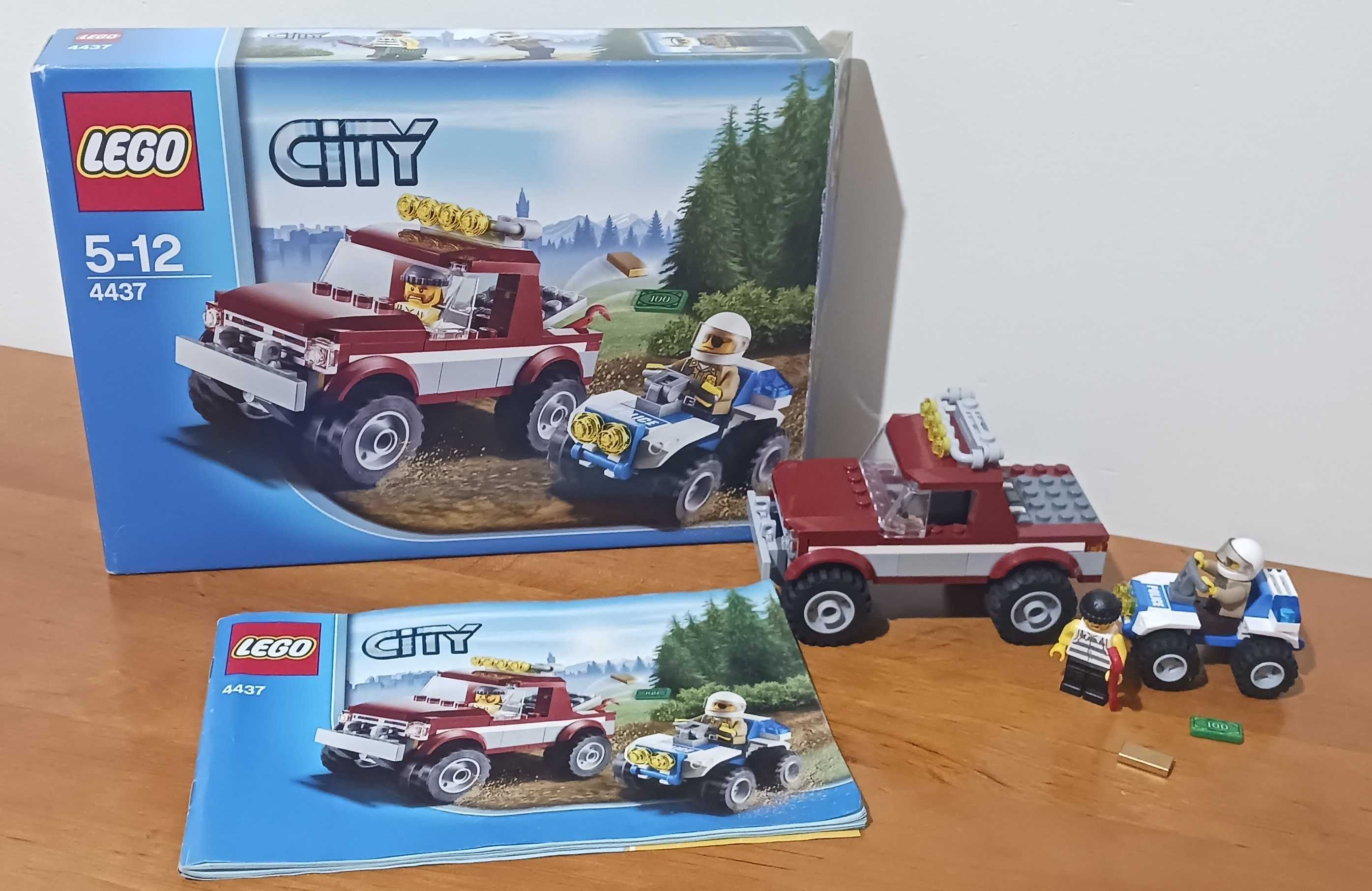 Lego City 4437 Policyjny pościg + pudełko + instrukcja