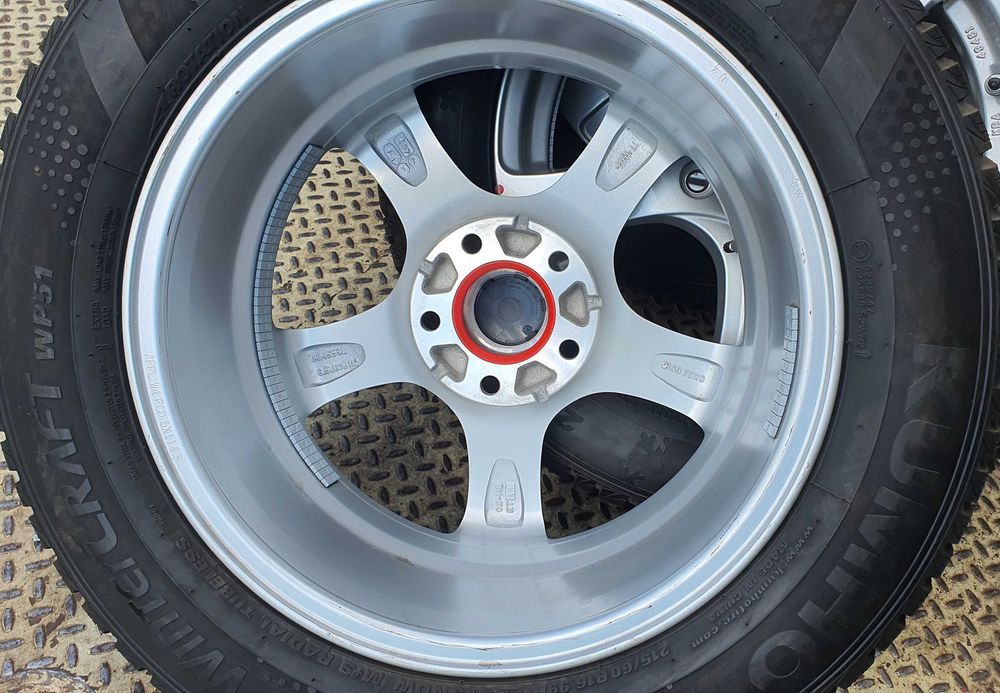 4x Felgi OXXO Narvi 16 5x114,3 ET48 + czujniki TPMS