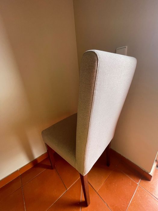 Vendo 6 cadeiras de tecido