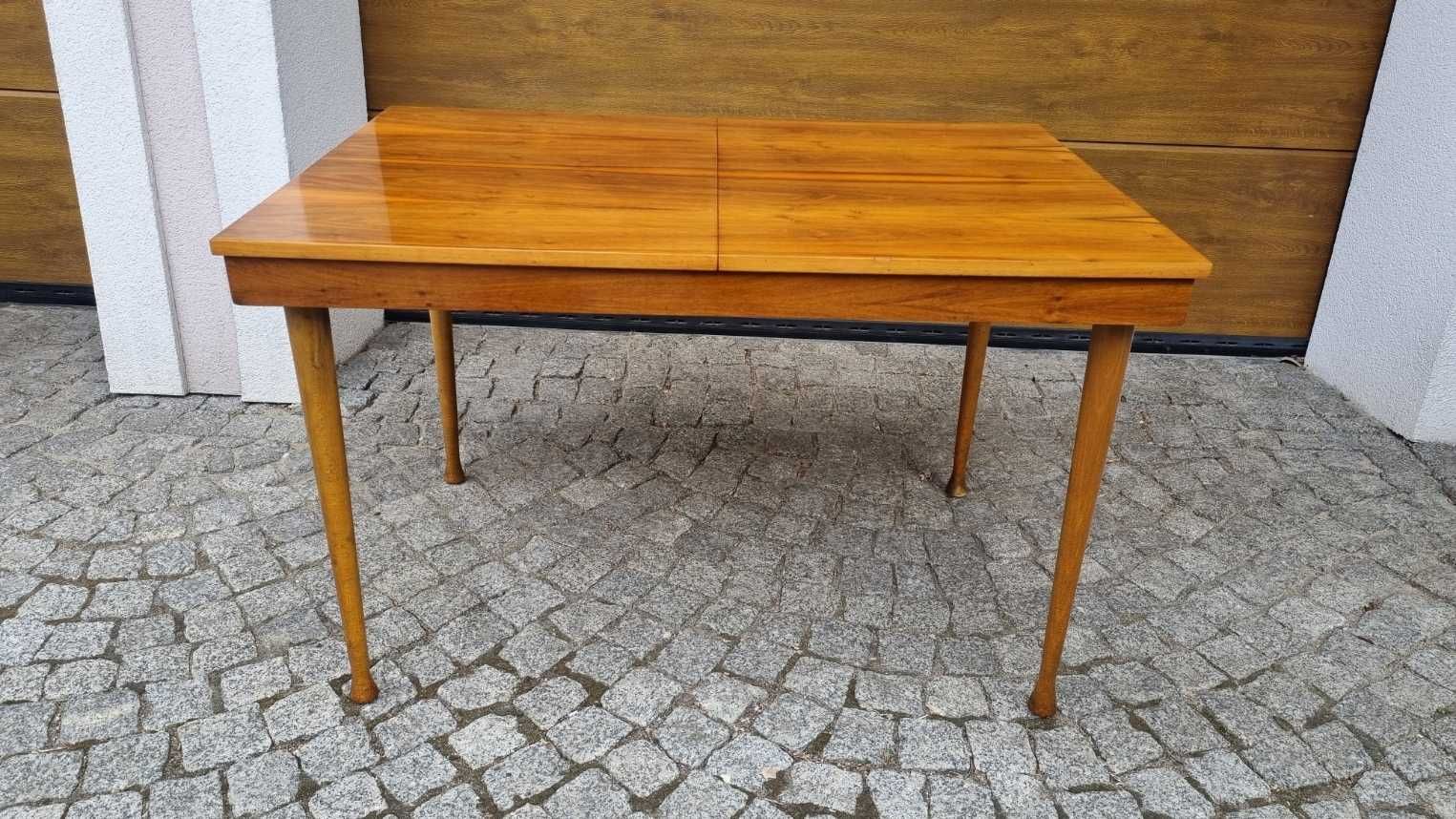 Stół Grabiński Design PRL Lata 60 fornir orzech