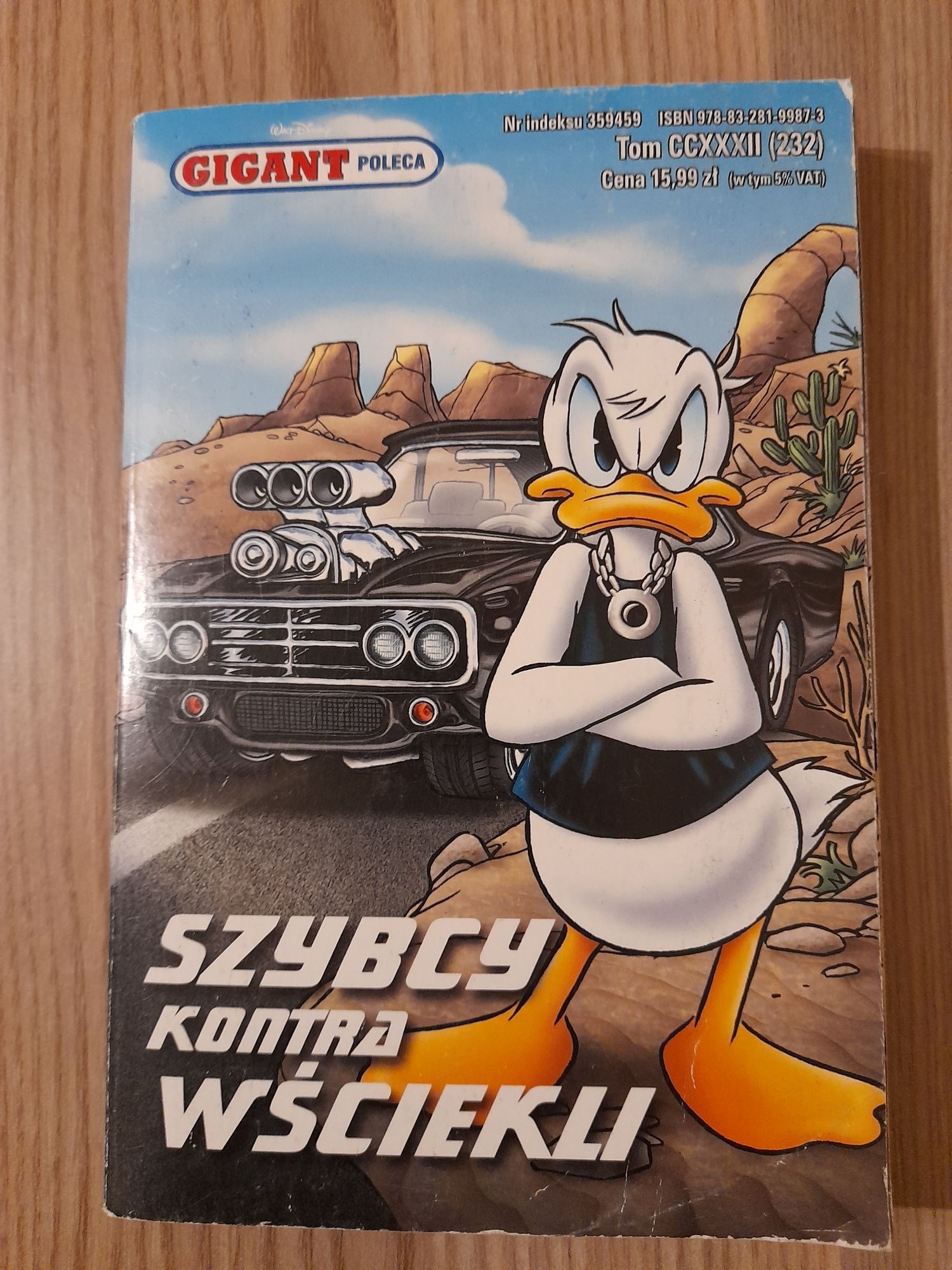 Komiks Kaczor Donald "Szybcy kontra wściekli"