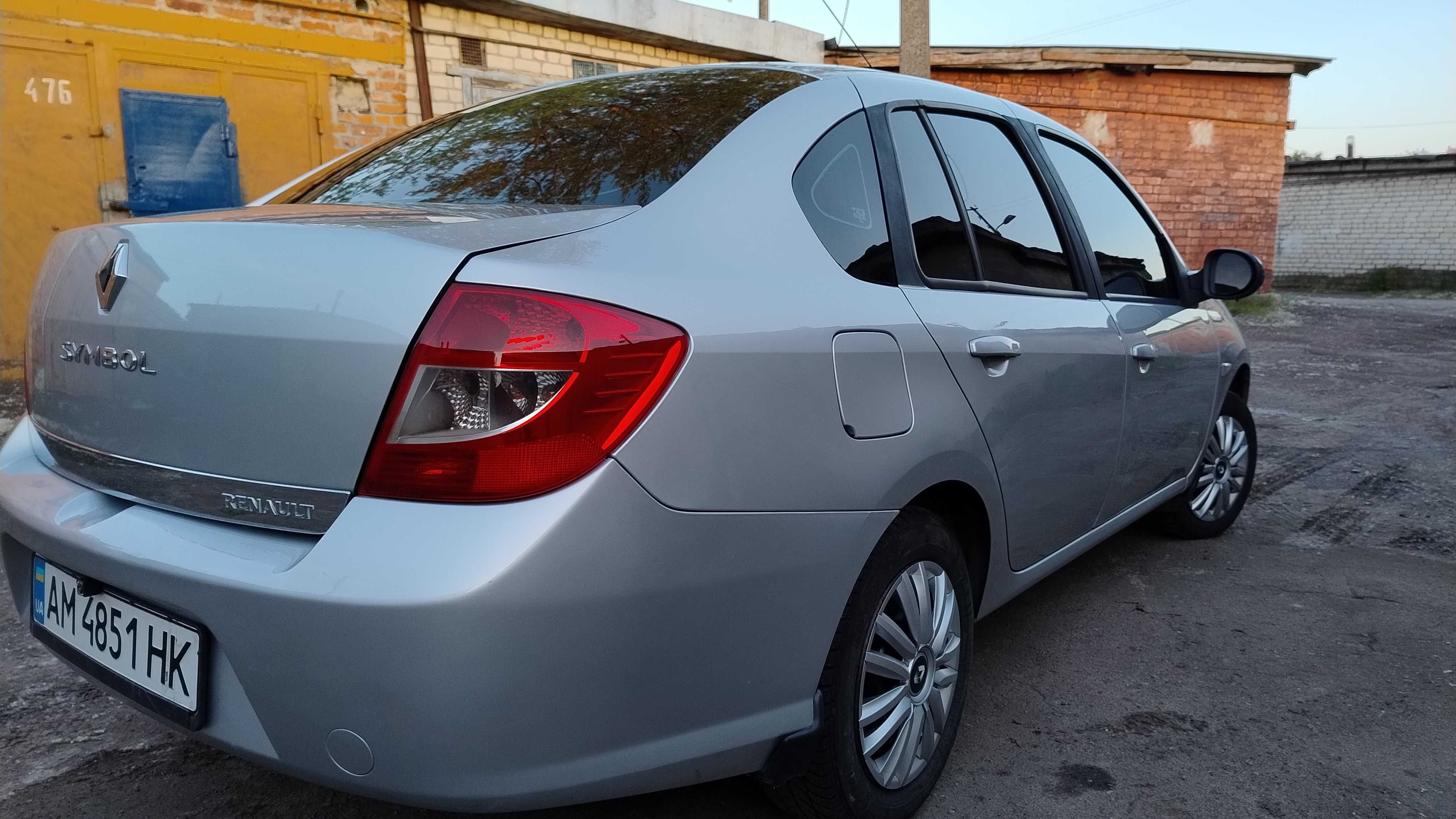 Renault Symbol 2012р. 1.4 Газ\Бенз. MPI