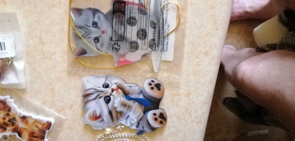 Брелки  на ключи 11шт