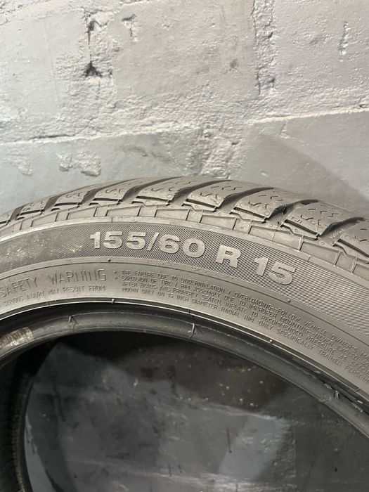 1шт Smart 155/60 R15 Continental ContiWinterContact TS800