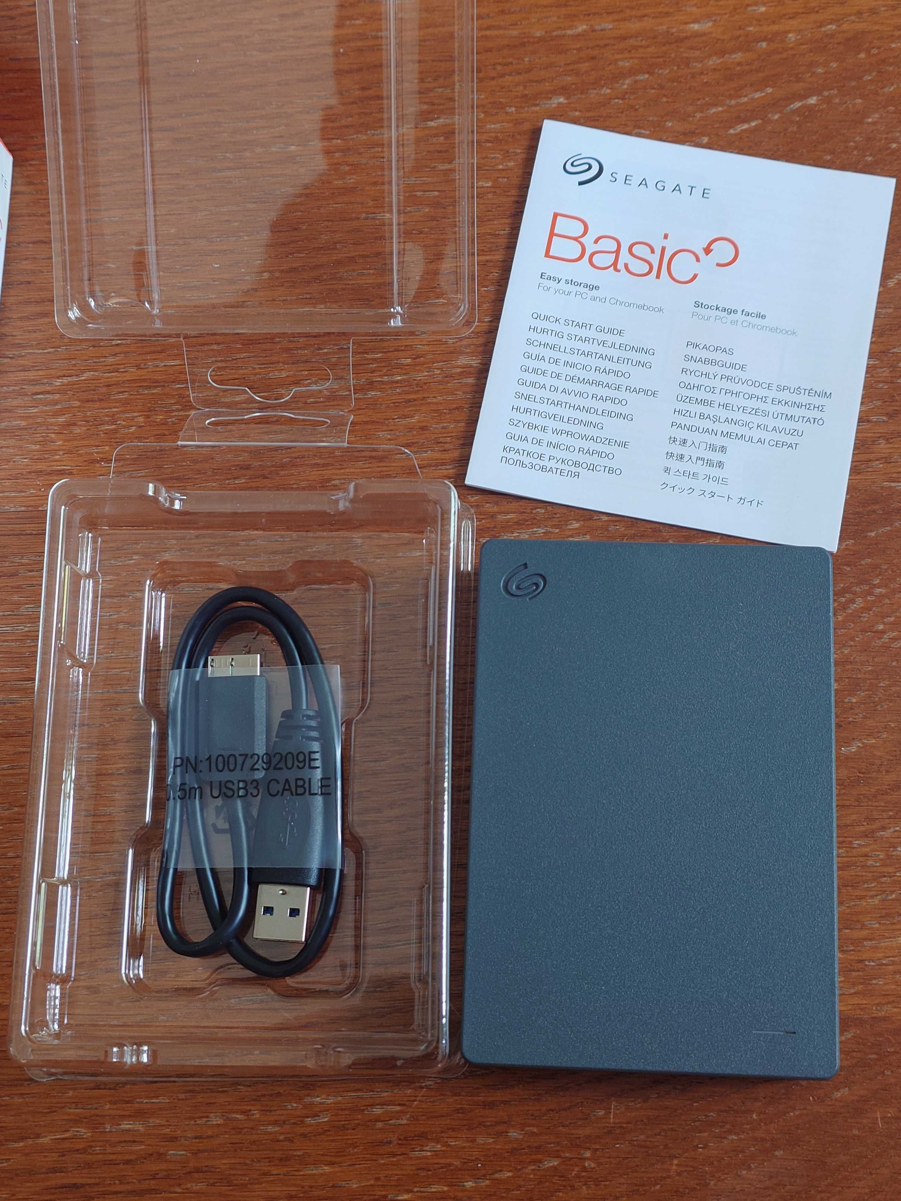 Praktycznie nowy dysk zewnętrzny 2.5" HDD Seagate Basic 4TB USB 3.2