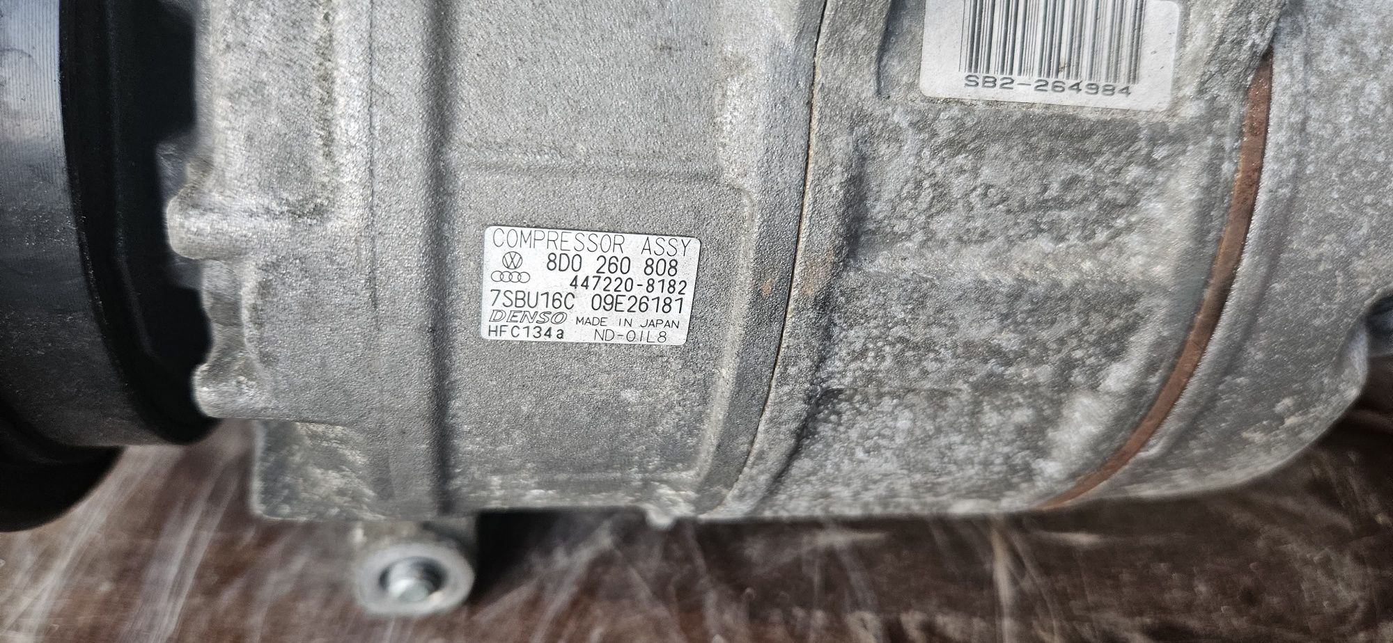 Kompresor klimatyzacji Audi A6 C5 2.4 2.8 2.7t 2.5tdi passat superb