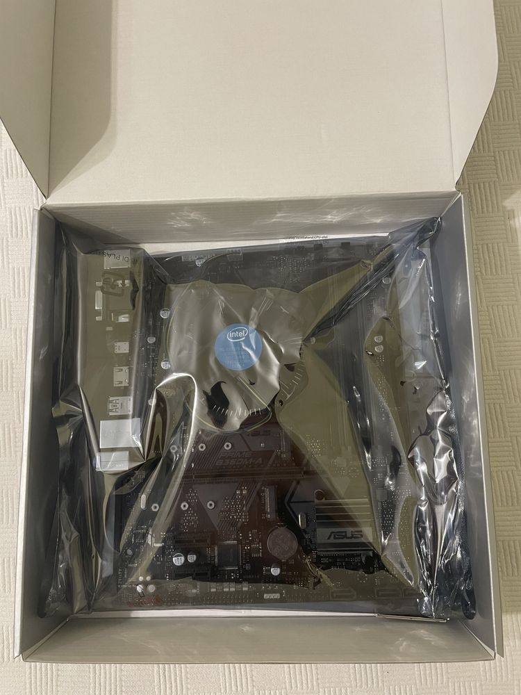 Asus Prime B360M-A + Intel Core i5-9400F