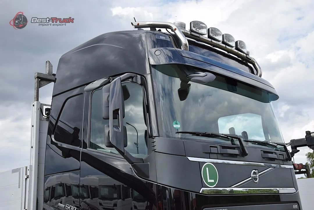 Volvo VOLVO FH500 6X2 / OŚ SKRĘTNA PODNOSZONA // HIAN XS 177 K PRO  // ROTATOR // WIDŁY // EURO 6  możliwy zakup z przyczepą Krone   /  import  niemcy Deutschland  /