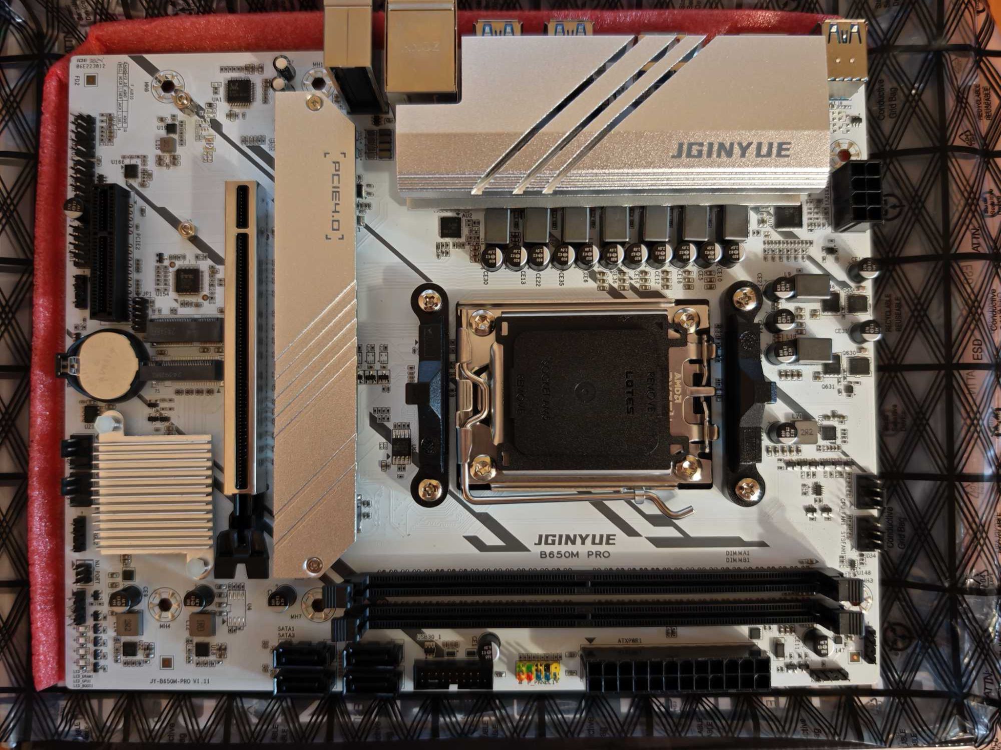 ‼️ Материнская плата Jginyue B650m Pro (Socket AM5, DDR5, 2 ssd m.2)