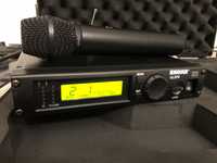 Радио Микрофон Shre ULX2-Q2, вокальная головка SM87, приемником ULXP4