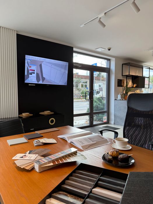 Miejsce do pracy dla projektanta wnętrz