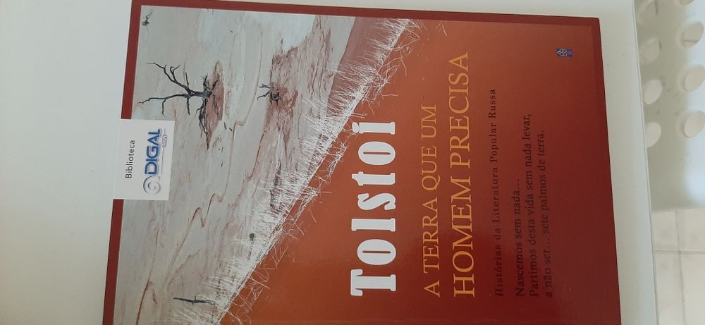 Livro A terra Que um Homem Precisa Entrego Alfragide