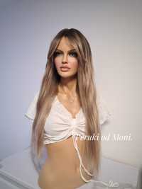 Peruka naturalny blond