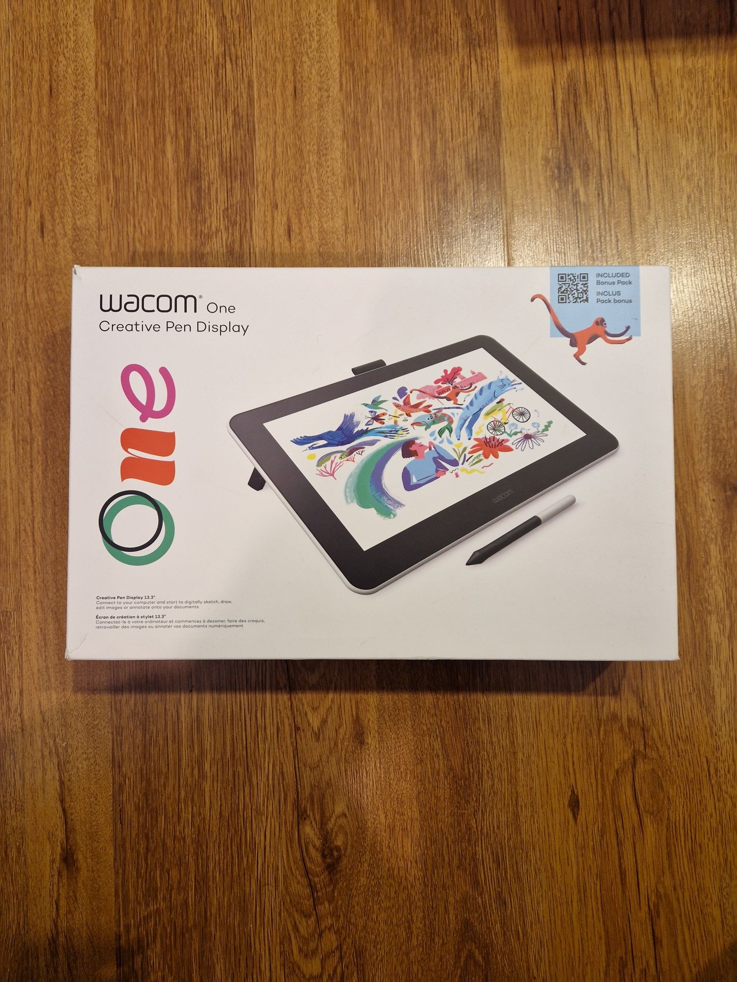 Tablet graficzny Wacom One 13.3" z wyświetlaczem stan idealny