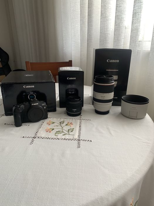 Canon Rp + Rf70-200 2.8 + Rf35mm 1.8