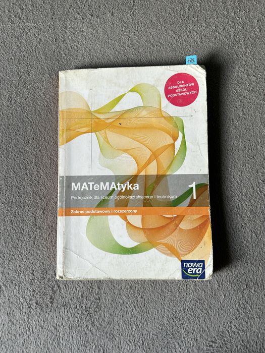 Podręcznik Matematyka 1
