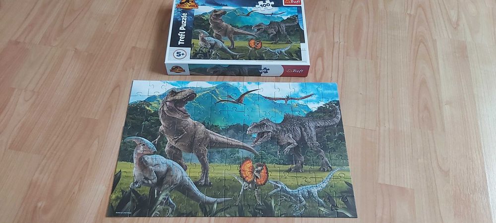 Puzzle Jurasstic World 100 elementów