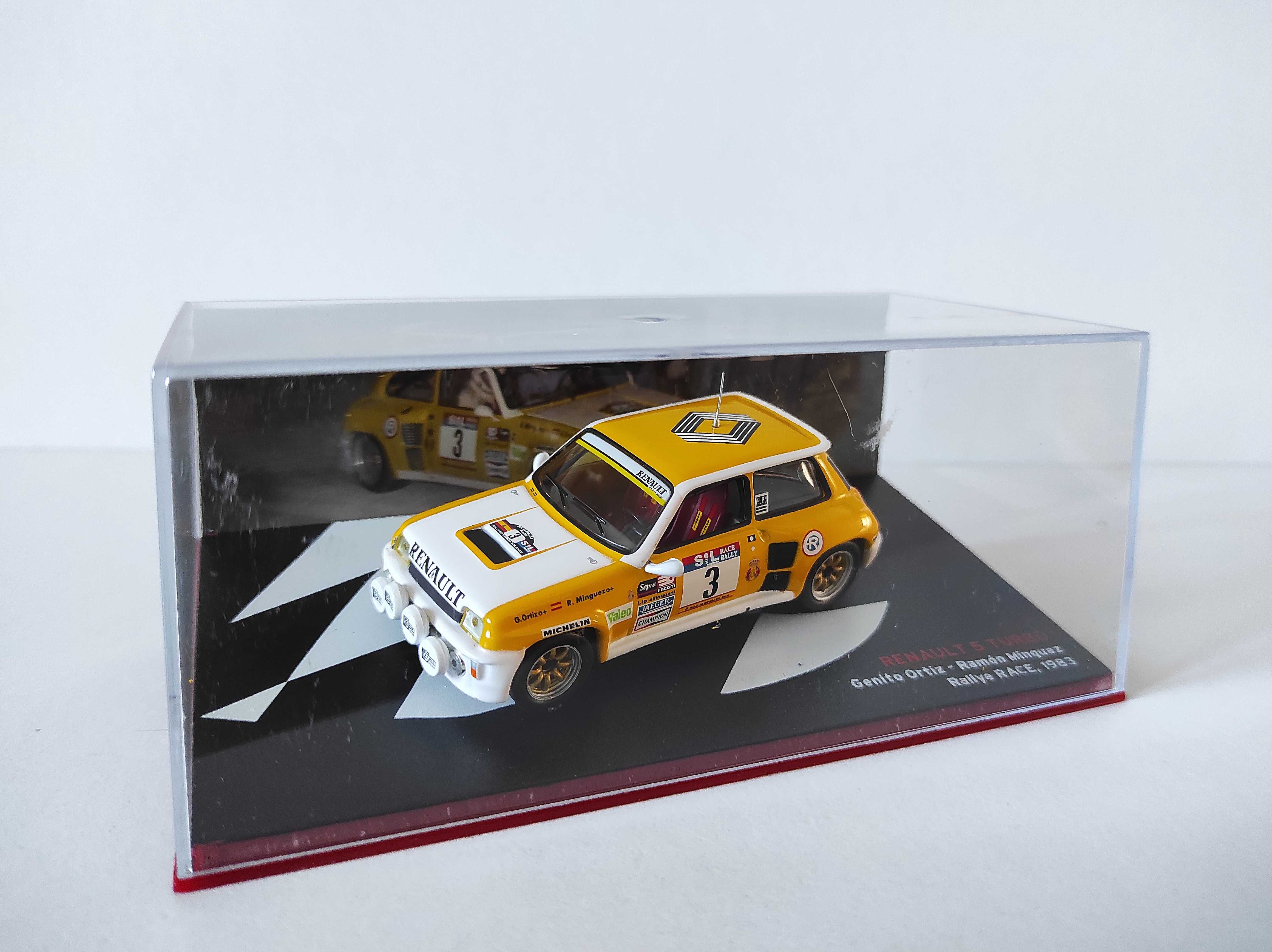 Renault 5 Turbo Rally Race 1983 G. Ortiz - Minquez 1:43