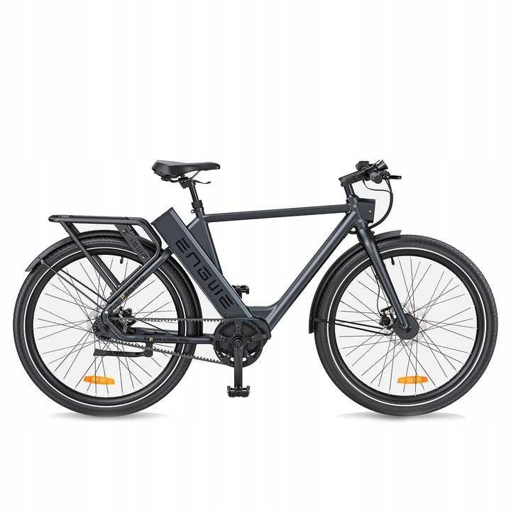 Rower elektryczny ENGWE P275 PRO rama M alu 27,5 " czarny pomarańczowy