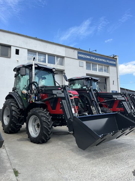 Nowy ciągnik rolniczy 75KM FOTRAK MK754C z Ładowaczem szerokie koła