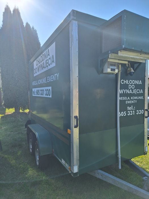 wynajem chłodni chłodnia komunia wesela mobilna chłodnia