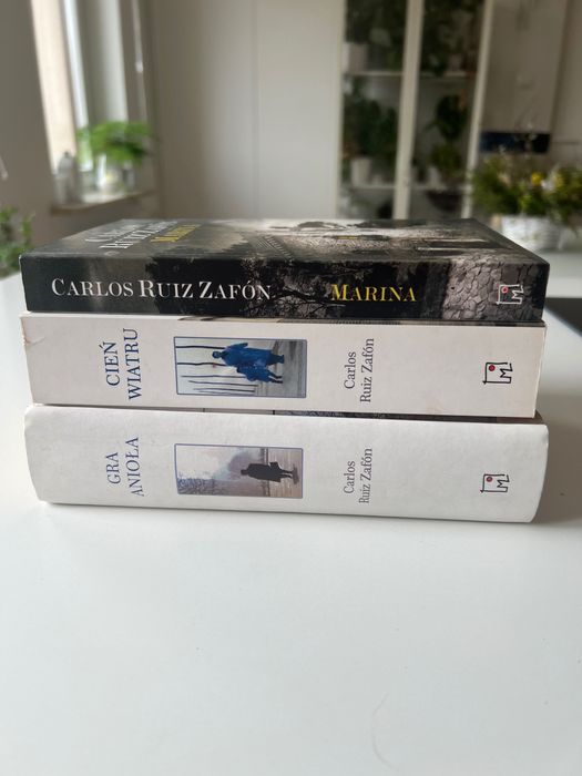Carlos Ruiz Zafon Cień wiatru Gra anioła Marina
