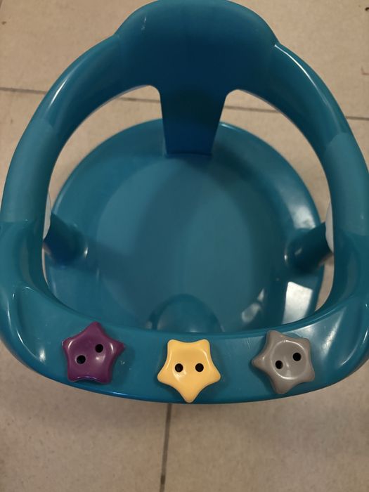 Wanienka Shnuggle + stojak + krzesełko Thermobaby