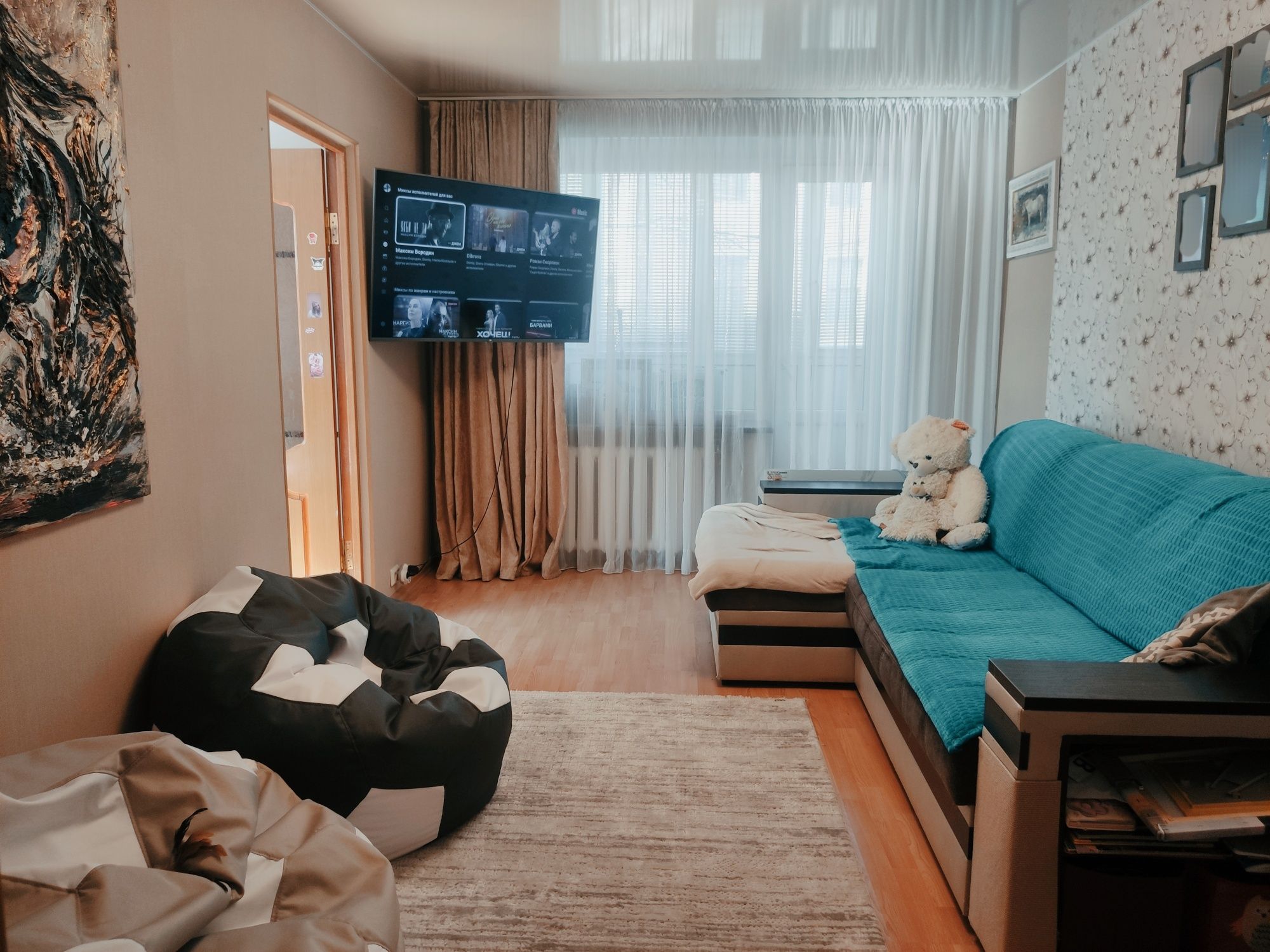 Продаю  3к квартиру в центрі міста, 2й поверх