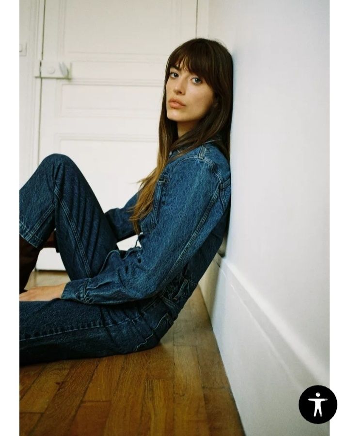 Джинсовий комбінезон  від zara 1975 zw