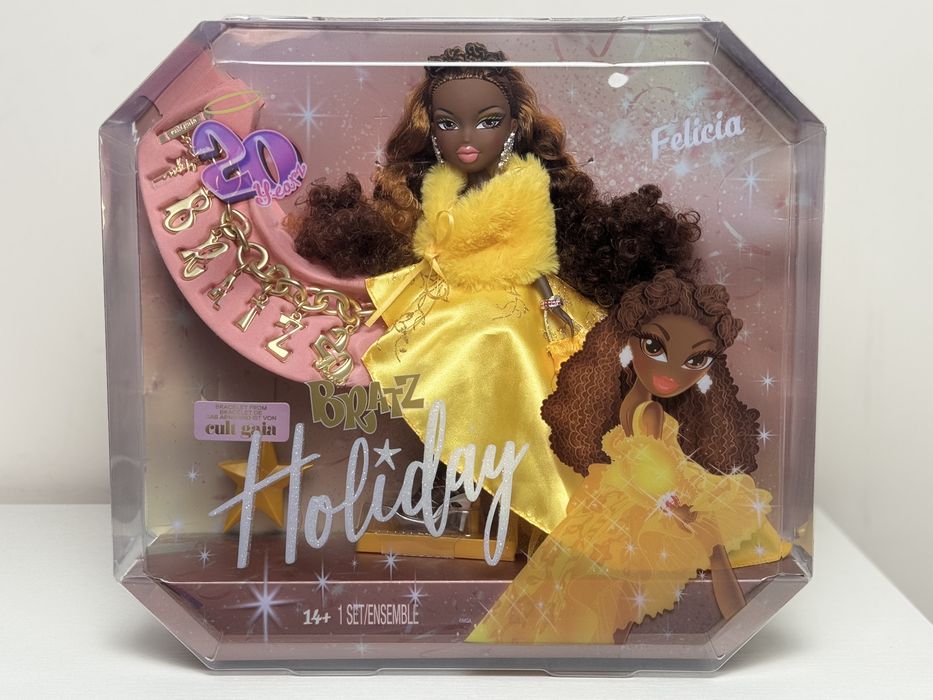 Братц Феліція Bratz Holiday 20 Yearz Edition Felicia Cult Gaia