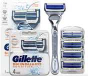 Gillette SkinGuard Sensitive Wymienne wkłady, 4 sztuki.