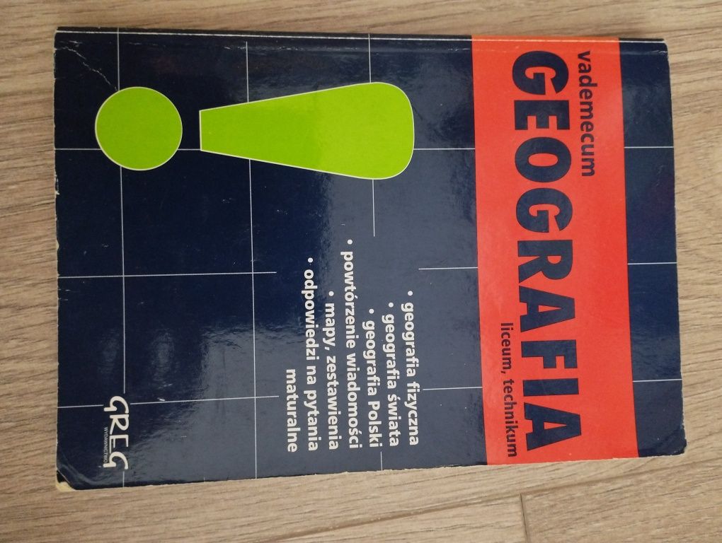 Vademecum Geografia liceum technikum