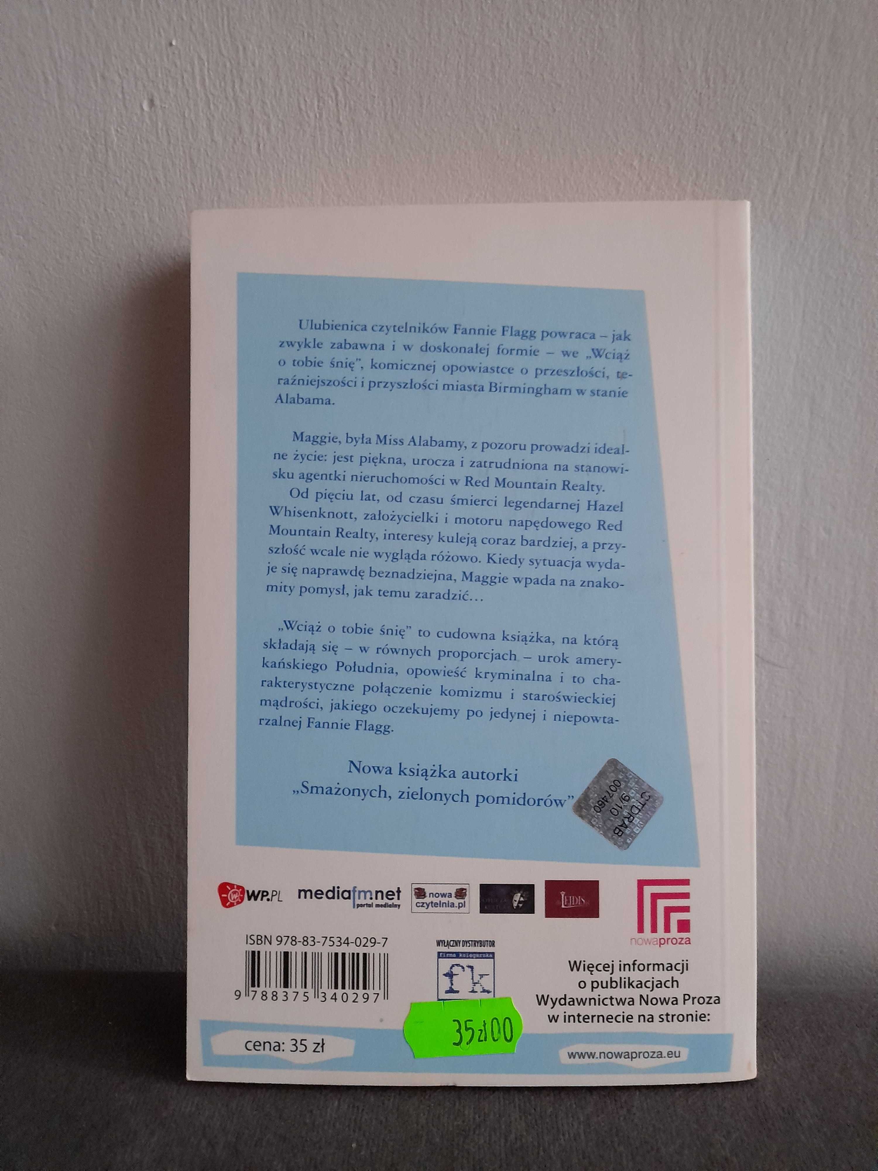 Książka "Wciąż o tobie śnię" Fannie Flagg