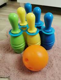 Plastikowe kręgle do gry z kula dla dzieci zabawka