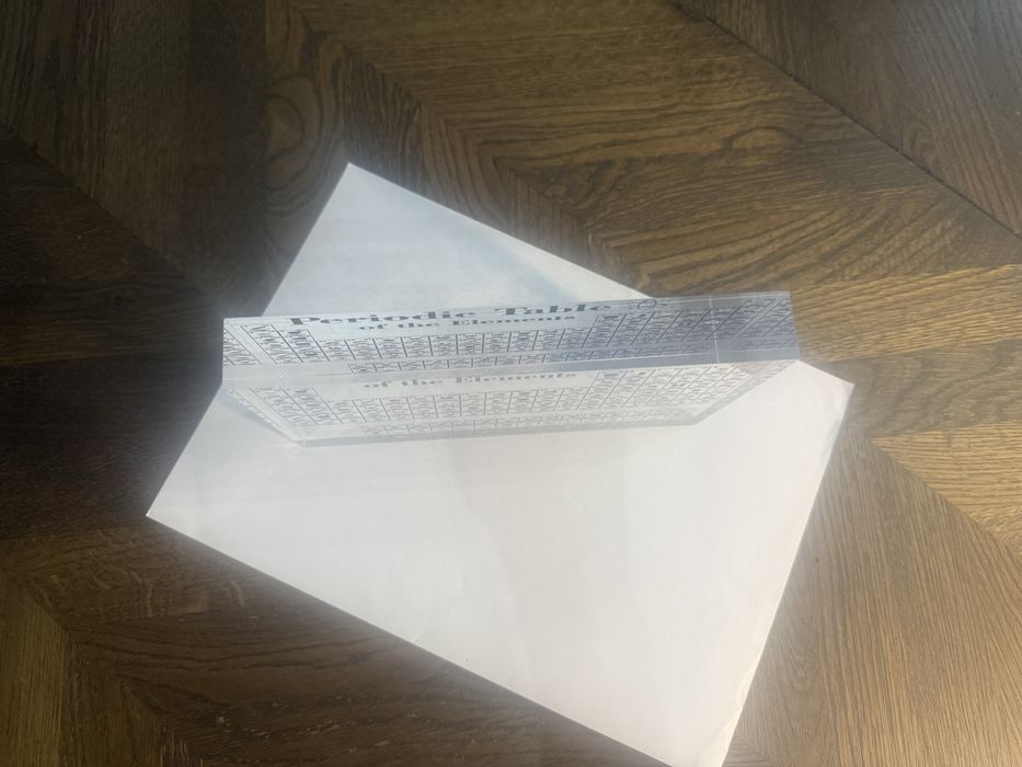 Uklad okresowy szklany