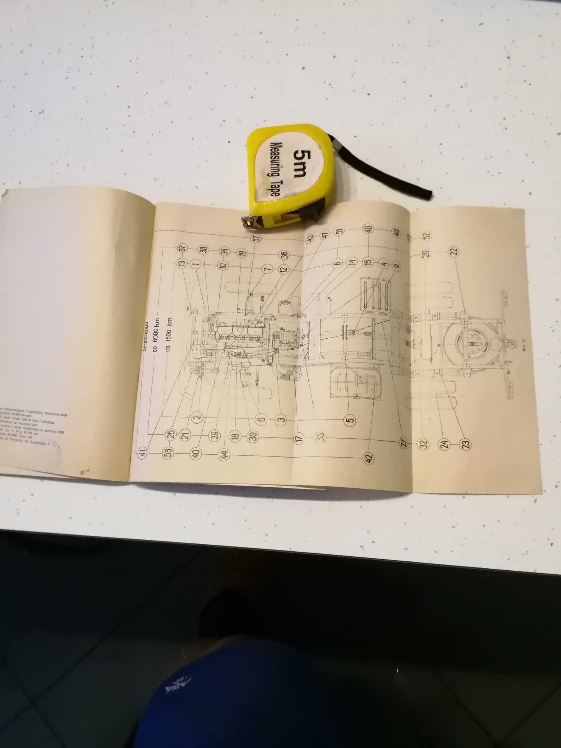 STAR 28 - instrukcja obsługi samochodu oryginał z 1976 roku