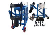 Prasa mobilna pneumatyczna  hydrauliczna DO sworzni 75T wózek sworznie
