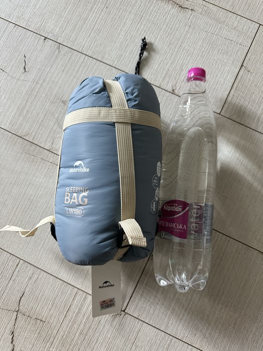 Спальний мішок Naturehike LW180 650г +15/8 походи гори кемпінг турінг