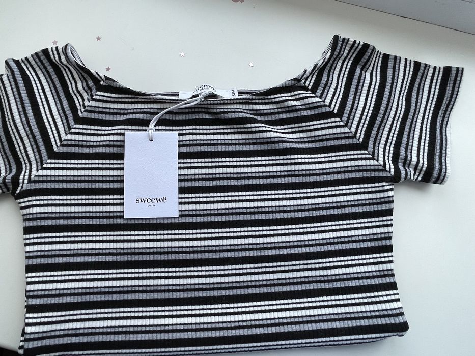 Футболка в рубчик sweewe, S/Mс биркой