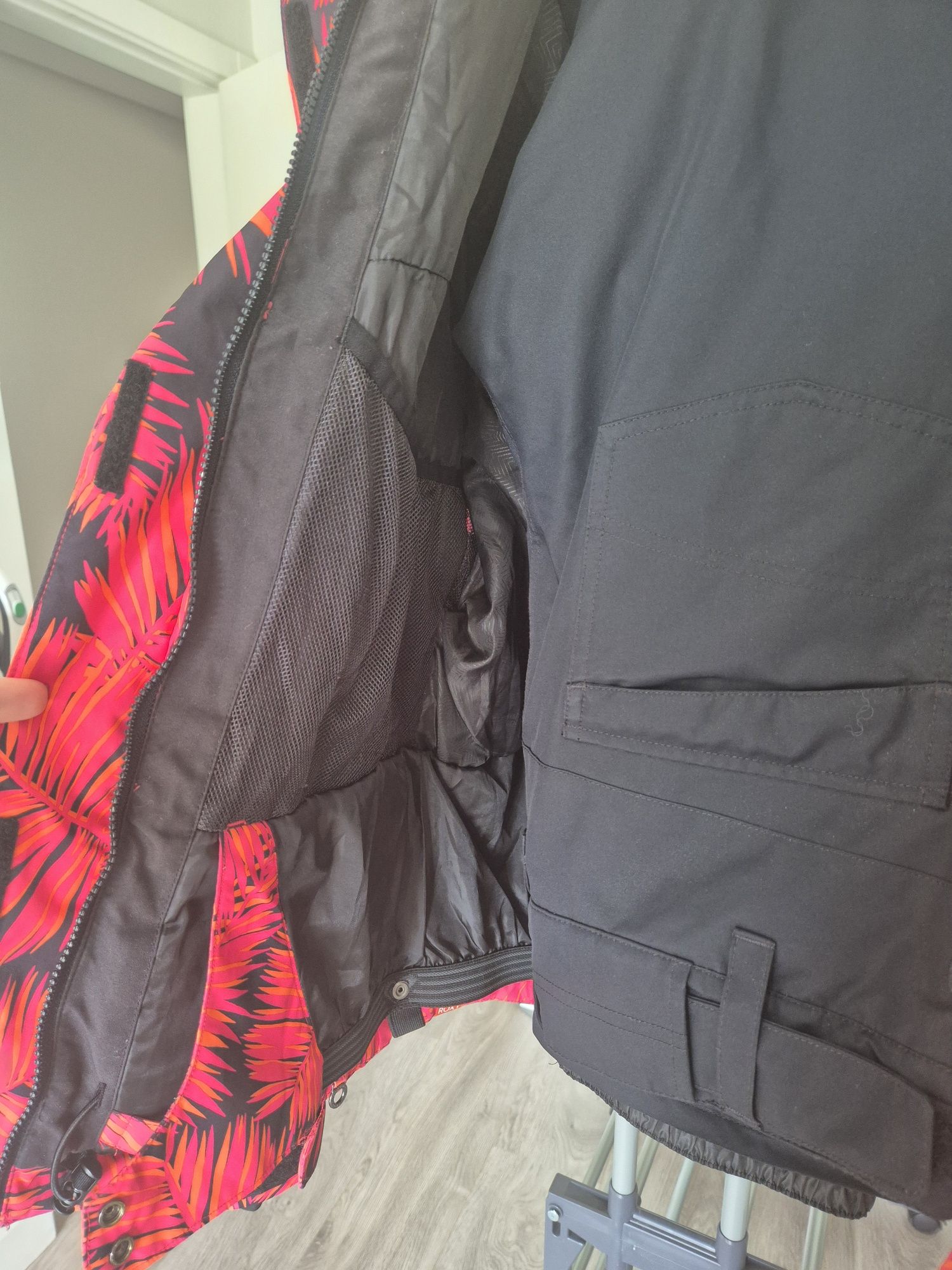 Roxy conjunto de neve casaco+calças