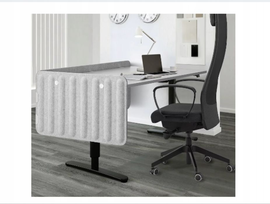 Ikea Eilif scianka do biurka , przegroda biurkowa