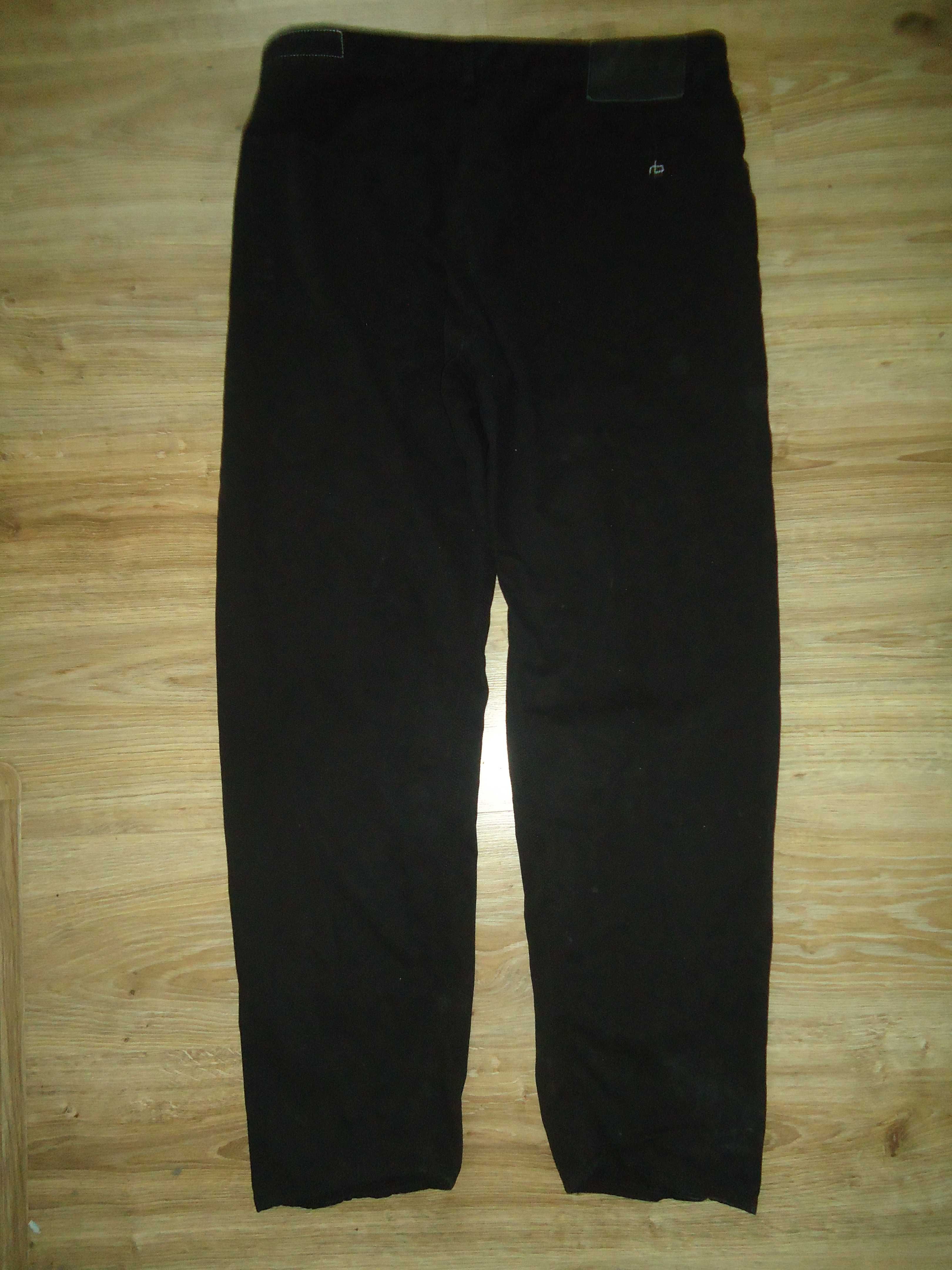 Rag&Bone Czarne bawełniane Spodnie męskie Rozmiar 32