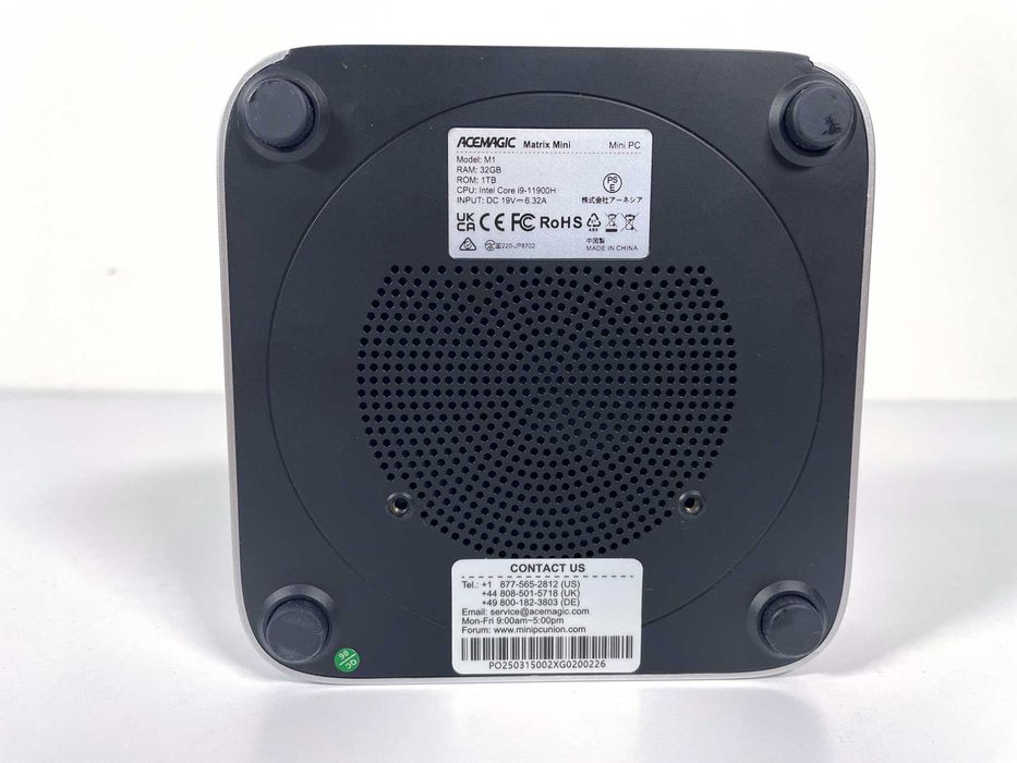 ACEMAGIC M1 міні ПК - Intel Core i9-11900H, 32GB RAM + 1TB SSD