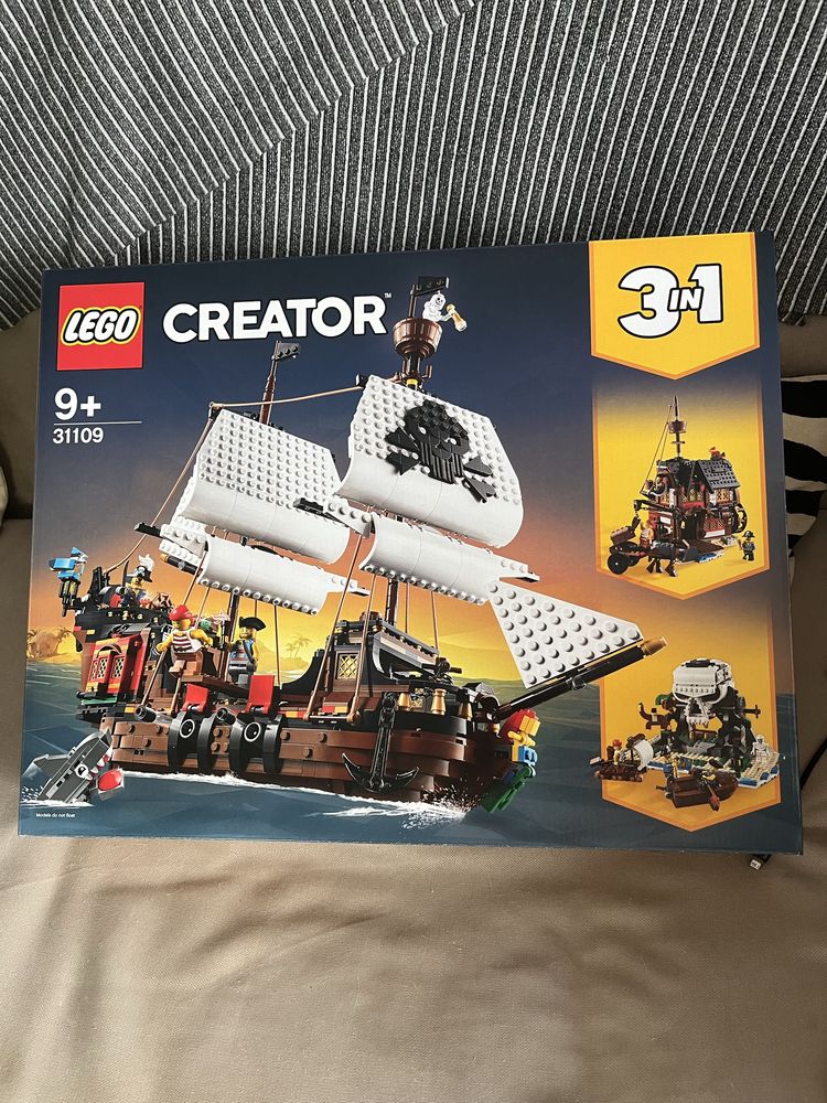 Nowe lego creator 31109 statek piracki