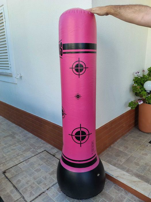 Saco de boxe insuflável para crianças