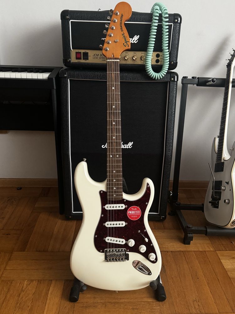 Squier stratocaster classic vibe 70’s olympic white fender