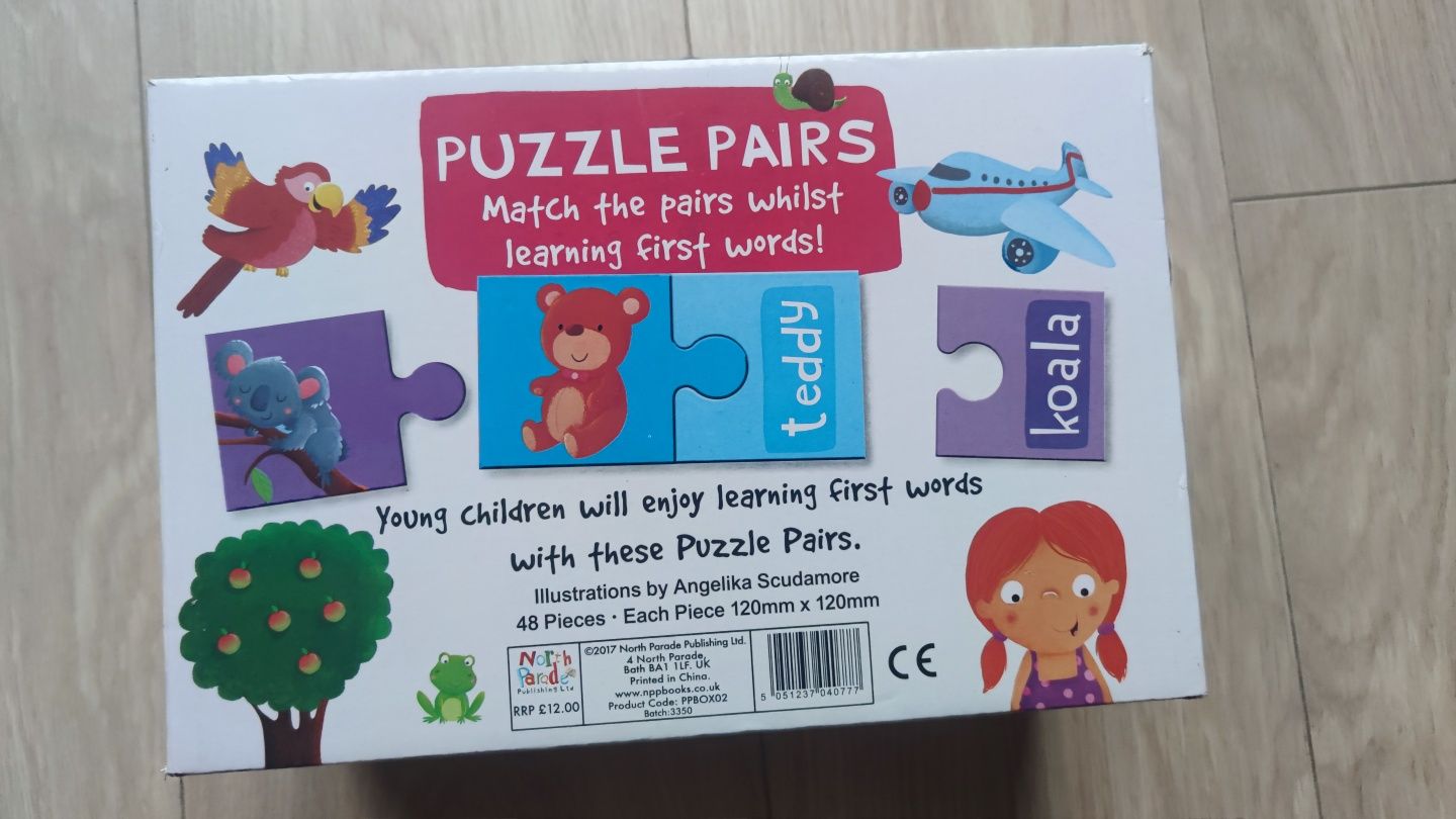 Puzzle dla dzieci po angielsku