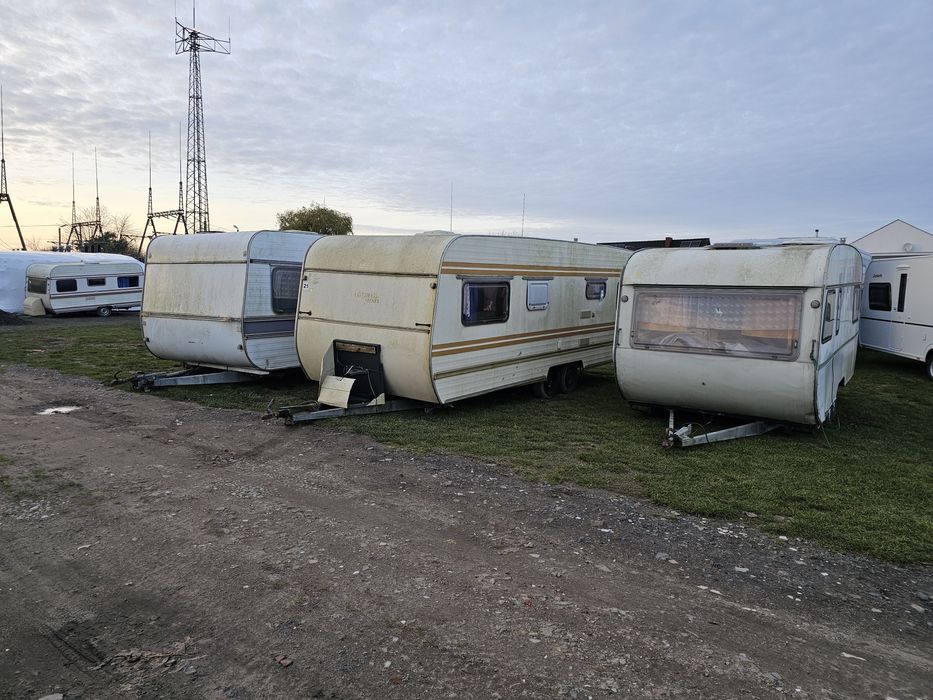 Przyczepa stacjonarna. Na budowę, działkę